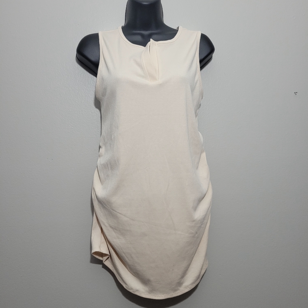 ☀️ Women's Rib Maternity Tank Women's - Isabel Maternity Size S